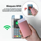 Billetera Tarjetero Pop Up Anti RFID – Aluminio Slim