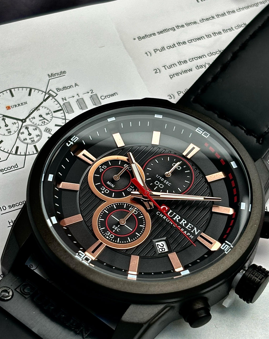 CURREN Executive Pro™ – Reloj de Lujo para Hombre
