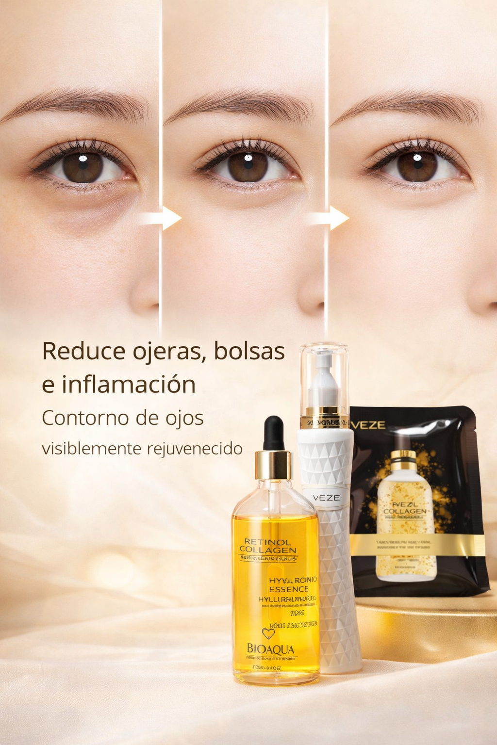 Combo Piel de Oro – Kit Facial Premium Antiedad YEZY