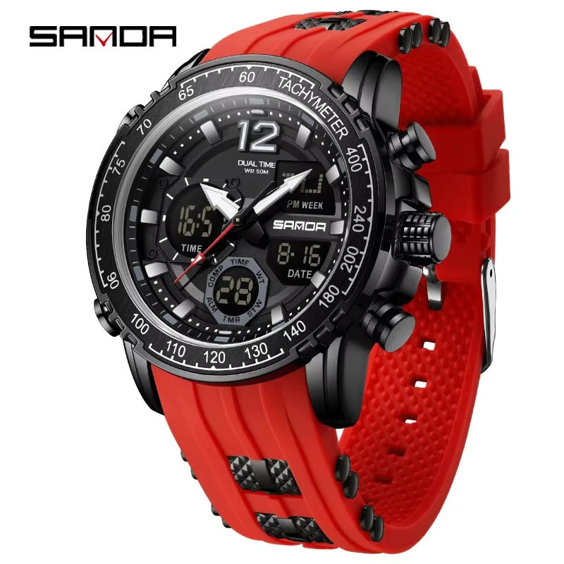 SANDA 6193 Pro™ – Reloj Táctico para Hombre