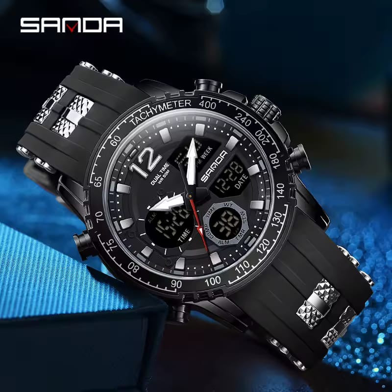 SANDA 6193 Pro™ – Reloj Táctico para Hombre
