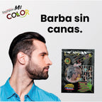 Shampoo Cubre Canas Negro — Sin Amoniaco, Natural y Duradero