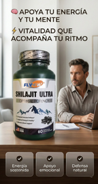 Shilajit Ultra - Energía y Vitalidad Natural | 60 Cápsulas