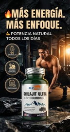 Shilajit Ultra - Energía y Vitalidad Natural | 60 Cápsulas