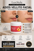 Crema Depilatoria Facial e hidratante