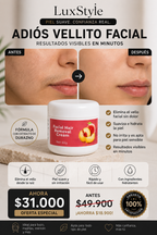 Crema Depilatoria Facial e hidratante