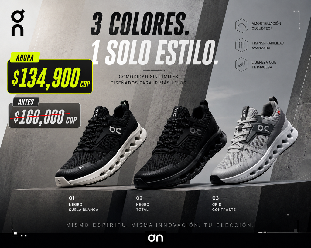 Tenis On Cloud Horizon – Running Urbano Ligero