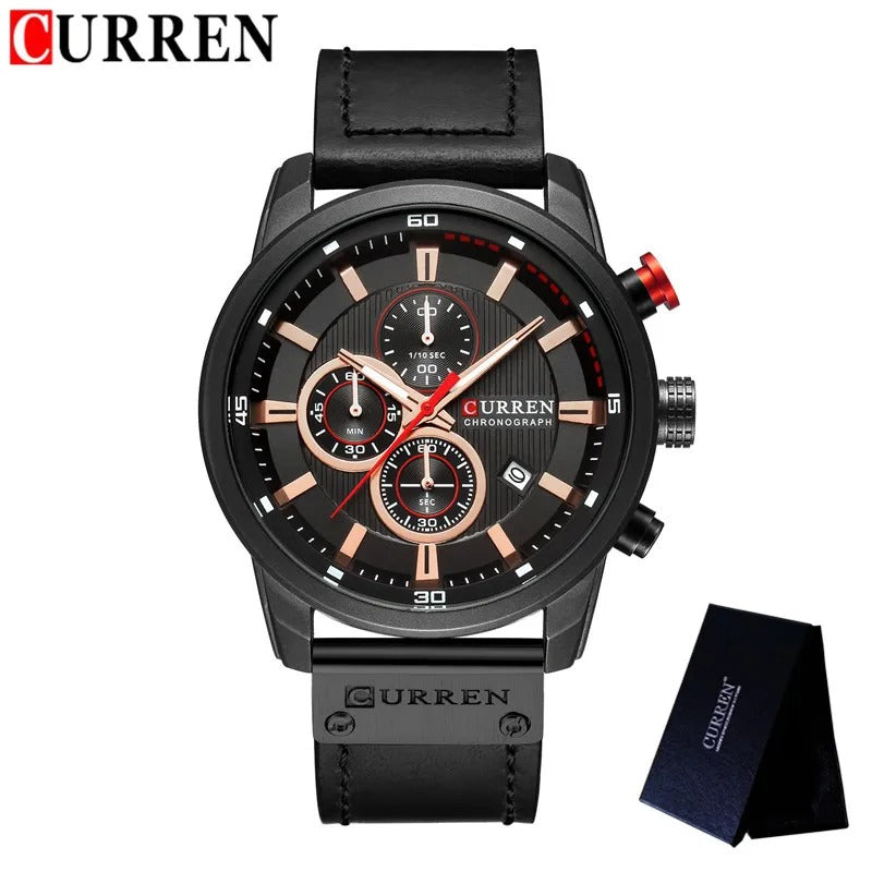 CURREN Executive Pro™ – Reloj de Lujo para Hombre