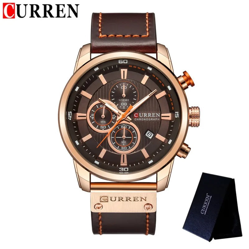 CURREN Executive Pro™ – Reloj de Lujo para Hombre